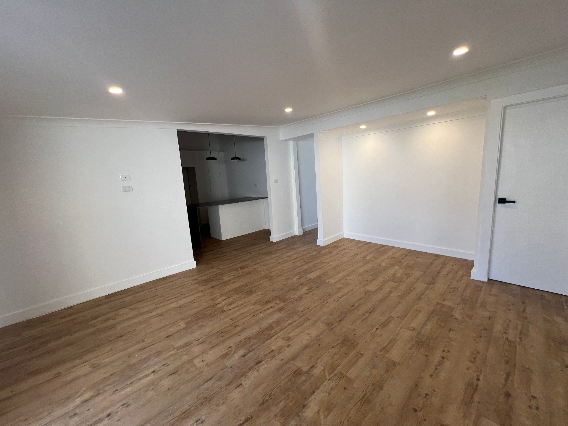 After — Full living room transformation